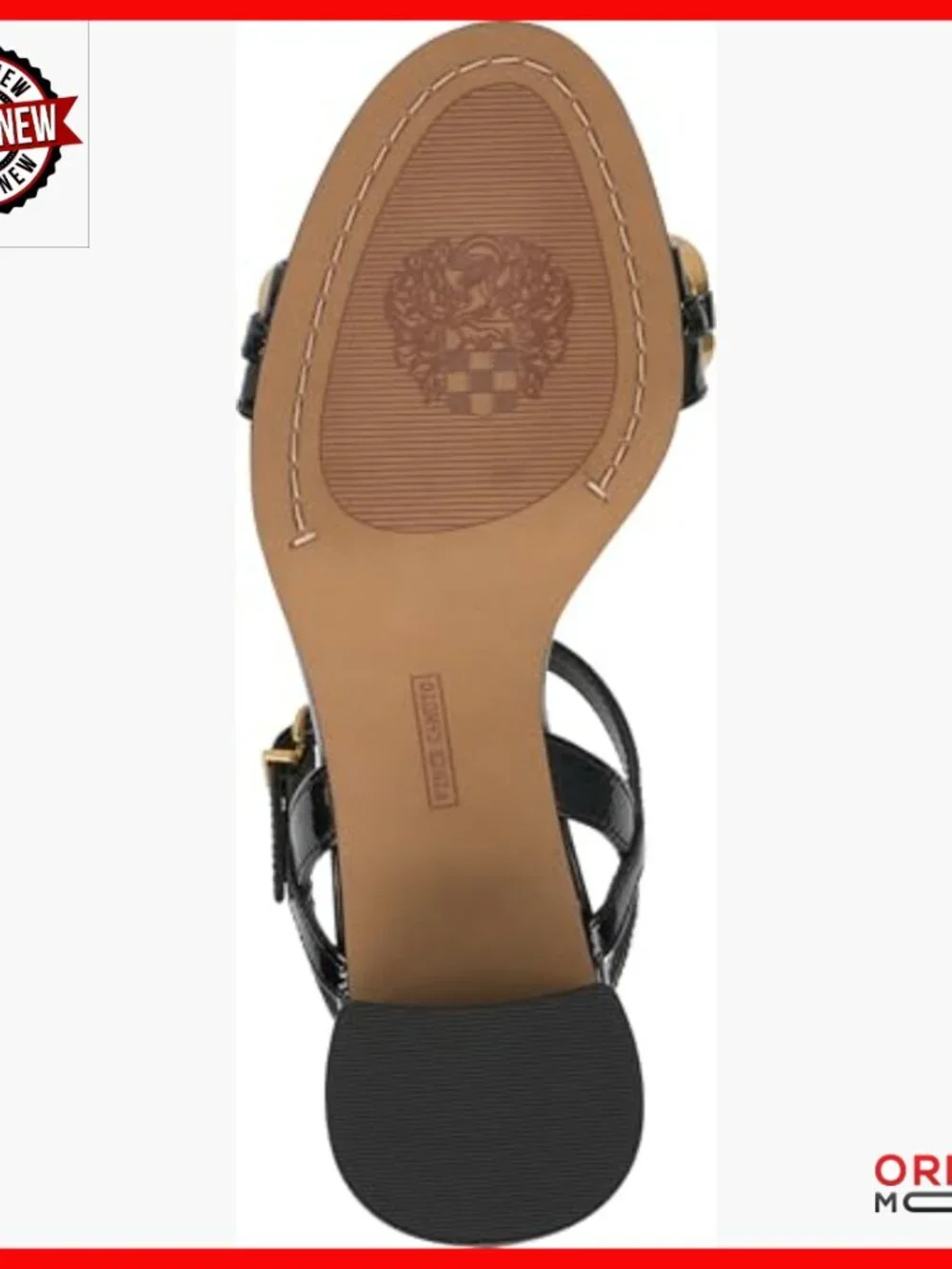 Leather Heeled Sandals with T-Strap and Block Heel